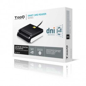 Lector externo de tarjetas inteligentes y DNI electronico 2.0 Tooq TQR-210B