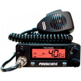 Emisora C.B. 27 MHz AM FM President Truman con ASC