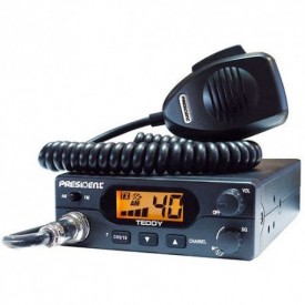 Emisora C.B. 27 MHz AM FM President Teddy ASC