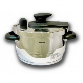 Olla a presión 6 litros INOX Lacor Suprem
