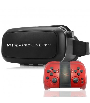 Gafas virtuales Gaming MIRVirtuality 2.0 + Game Cover Plus