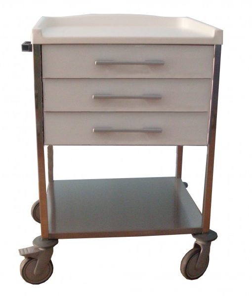 carro-hospitalario-acero-inoxidable-3-cajones-superiores-pequenos-110mm carro-hospitalario-acero-inoxidable-3-cajones-superiores-pequenos-110mm