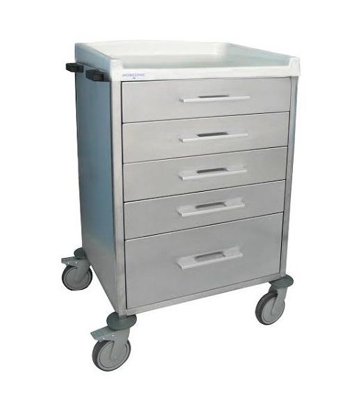 carro-hospitalario-de-acero-inoxidable-5-cajones-4-pequenos-110mm-y-el-inferior-mediano-220mm carro-hospitalario-de-acero-inoxidable-5-cajones-4-pequenos-110mm-y-el-inferior-mediano-220mm