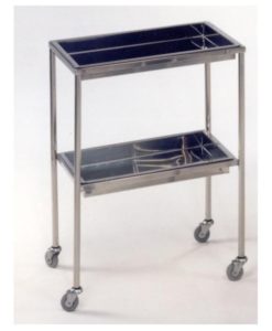 mesa-auxiliar-en-acero-inox-con-2-bandejas