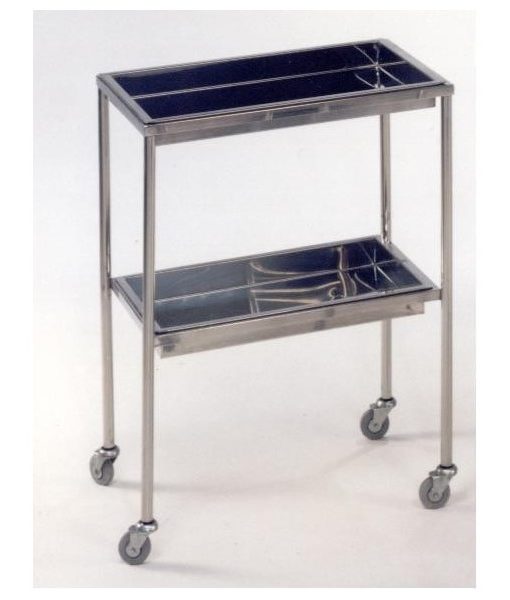 mesa-auxiliar-en-acero-inox-con-2-bandejas