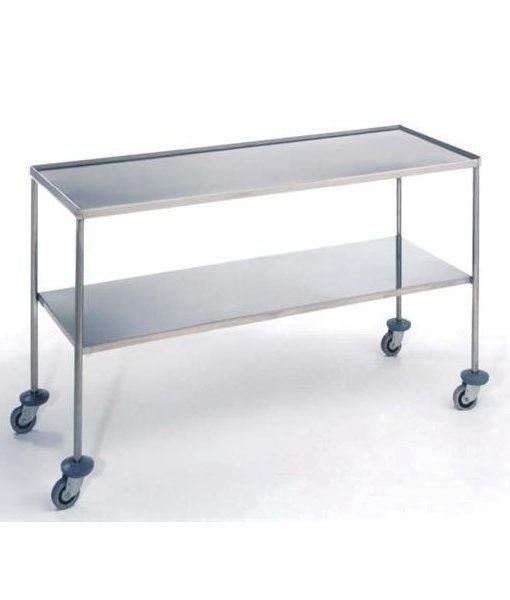 mesa-de-instrumental-recta-2-estantes-superior-con-rebordes-acero-inoxidable mesa-de-instrumental-recta-2-estantes-superior-con-rebordes-acero-inoxidable