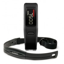 Reloj pulsera deportivo Garmin Vivofit HRM negro