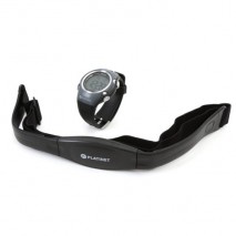 Reloj deportivo pulsometro Platinet PHR117G negro