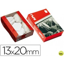 ETIQUETAS COLGANTES 387 13 X 20 MM -CAJA DE 1000