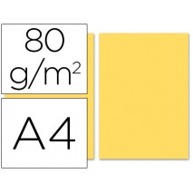 PAPEL COLOR LIDERPAPEL A4 80G/M2 CREMA PAQUETE DE 100
