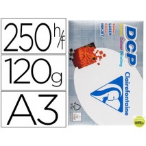 PAPEL FOTOCOPIADORA CLAIREFONTAINE DIN A3 120 GRAMOS PAQUETE DE 250 HOJAS