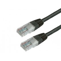 CABLE DE RED MEDIARANGE LONGITUD 1,5 MT COLOR NEGRO CONECTOR RJ45