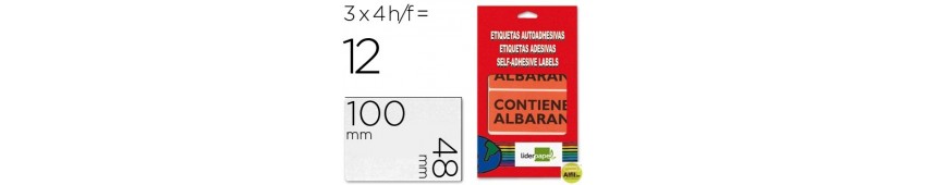 Etiquetas Oficina Comercio