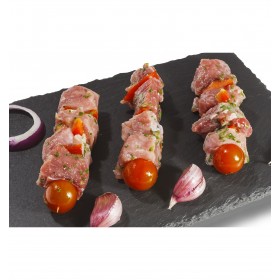 Brochetas al al Ajillo Barbacoa