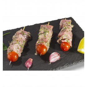 Brochetas a las hierbas finas