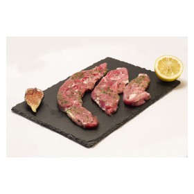 Chuletas de Pavo al Ajillo