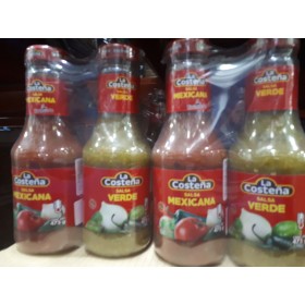 SALSAS MEXICANAS VERDES Y ROJAS