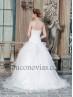 Robe de mariée avec des plissés