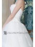 Traje de novia con silueta en A.