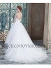 Robe de mariée silhouette avec A.