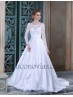 Princess style wedding dress