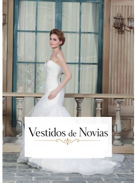 Vestido nupcial estilo sirena