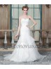 Vestido nupcial estilo sirena