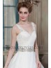 Vestido de noiva com cinto com contas