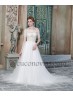 Dress  with diaphanous skirt.