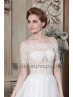 Dress  with diaphanous skirt.