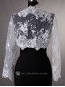 Chaqueta de encaje para novia