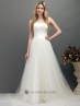 Traje de novia estilo princesa.