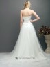 Traje de novia estilo princesa.
