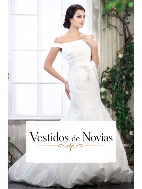 Vestido confeccionado en satén