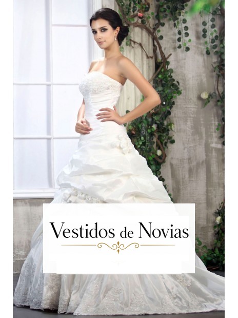 Vestido confeccionado en satén