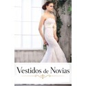 Vestido de casamento do laço.