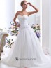 Vestido de noiva de organza