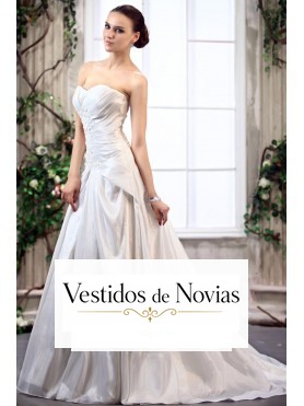 Vestido confeccionado en satén