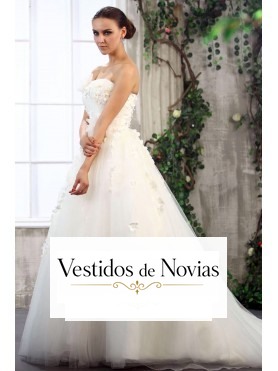 Vestido para novia de tul