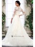 Vestido para novia de tul con pedrería