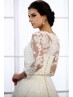 Vestido para novia de tul con pedrería