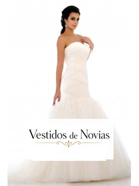 Vestido sirena para novia