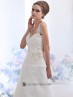 Vestido novia tirantes tul.