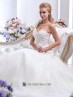 Traje de novia de sirena con encaje.