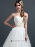 Traje de novia con pedrería.
