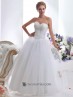 Vestido novia corset de pedrería.