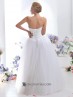 Vestido novia corset de pedrería.