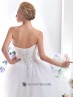 Vestido novia corset de pedrería.
