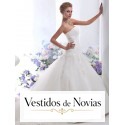 Mermaid wedding dress with glitter.