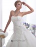Vestido novia  sirena con brillo.
